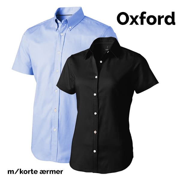 Oxford skjorte med korte ærmer